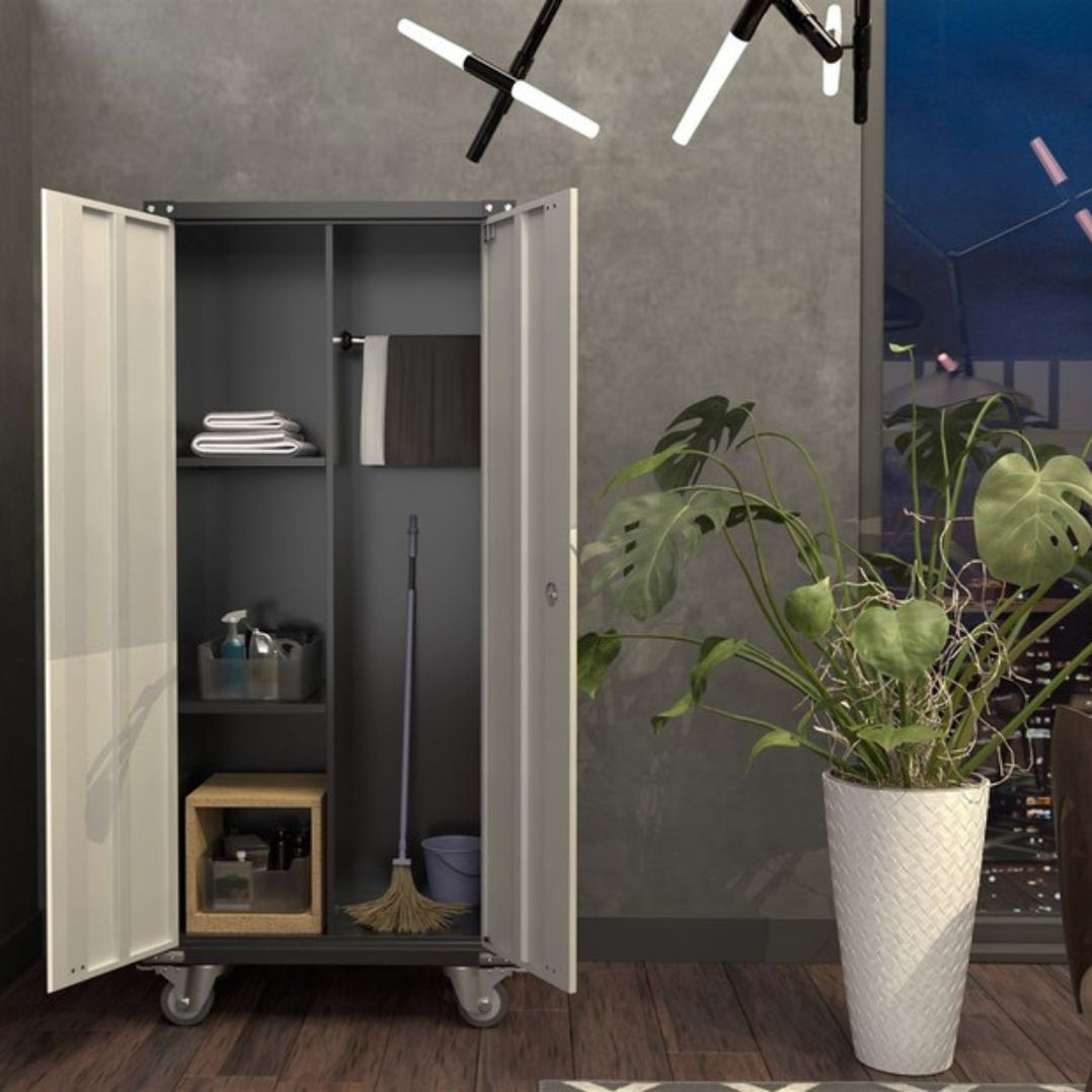 SteelMax Tall Multipurpose Storage Cabinet with wheels — The Home Shoppe