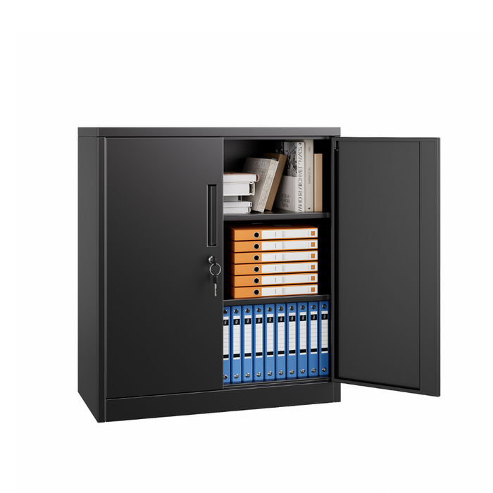 Filex 2 Door Office Storage Base Metal Steel Cabinet