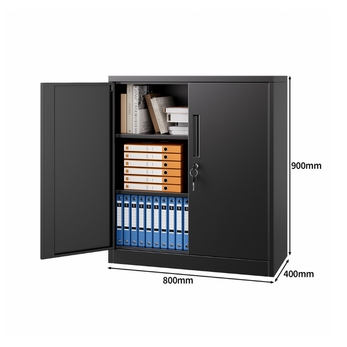 Filex 2 Door Office Storage Base Metal Steel Cabinet