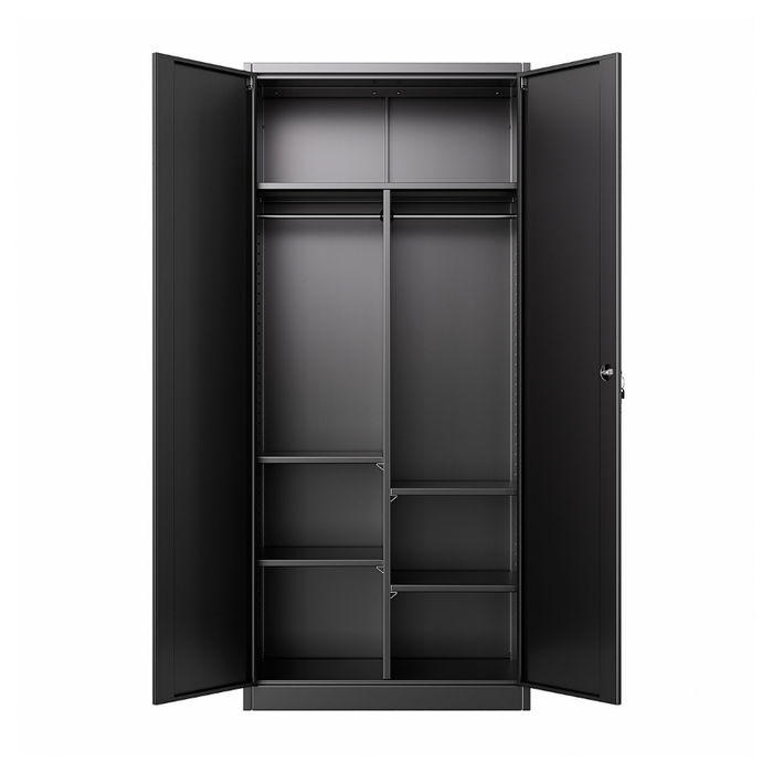 SteelMax Tall Multipurpose Wardrobe Storage Cabinet