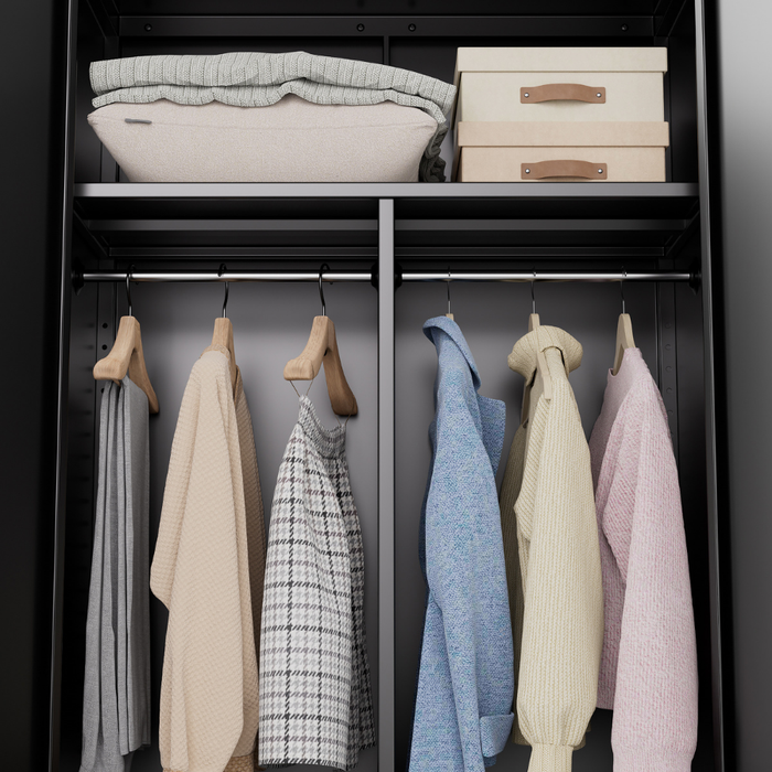 SteelMax Tall Multipurpose Wardrobe Storage Cabinet