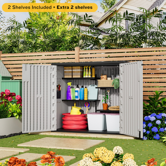 Stora Midi Outdoor Storage Garden Shed