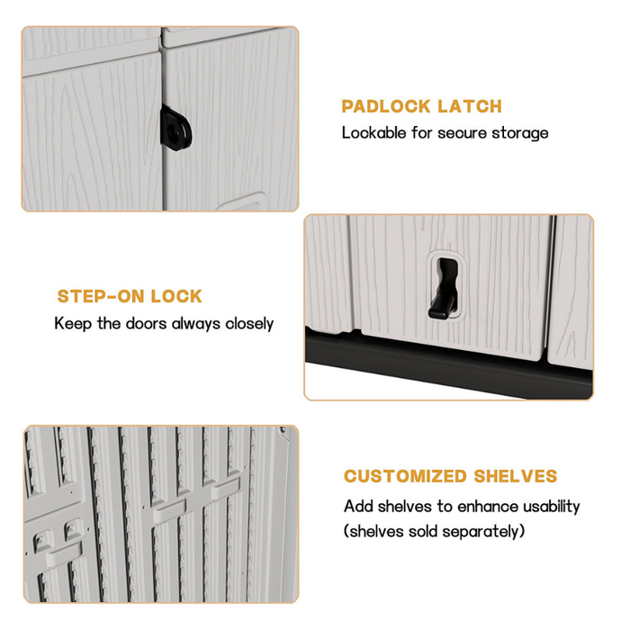 Stora Midi Outdoor Storage Garden Shed