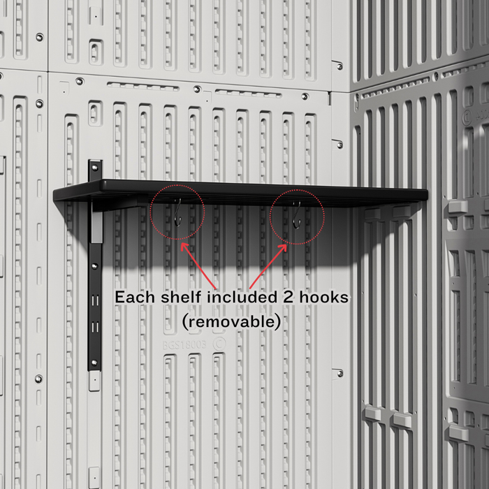 Eddie Plus Shelving Kit (Add-On)
