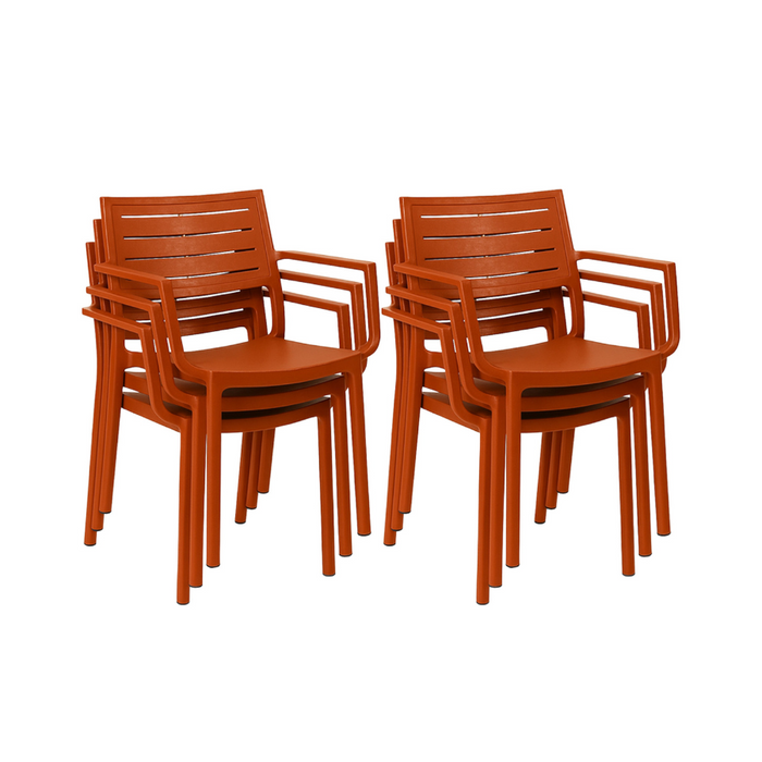 Keter Metaline Chair Terra Orange