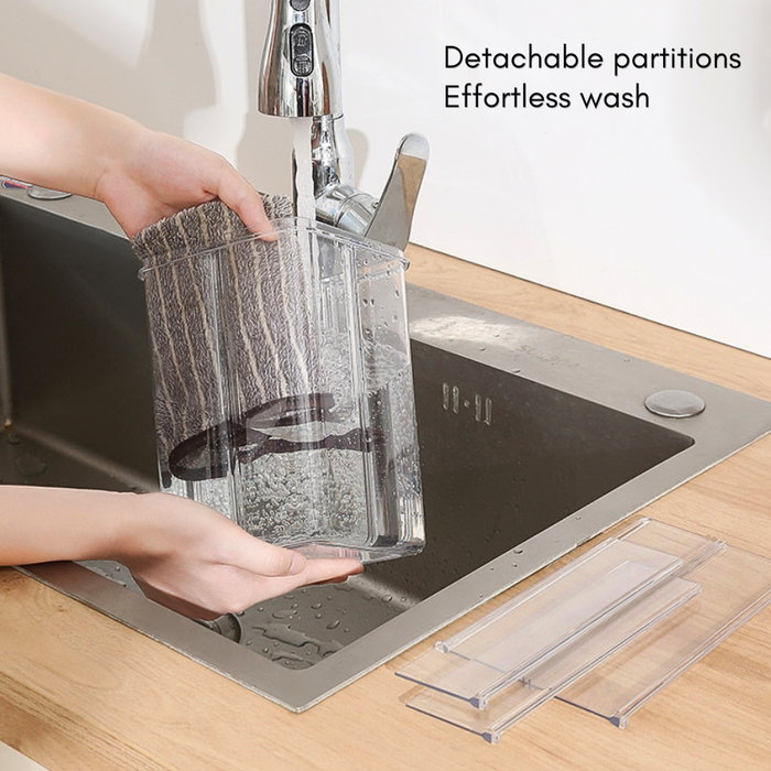 4-in-1 Multicompartment Airtight Grain beans Storage Container