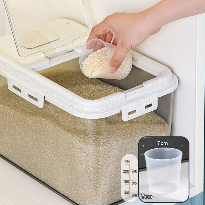 Rice Storage Airtight Bucket Container (2 Sizes) — The Home Shoppe