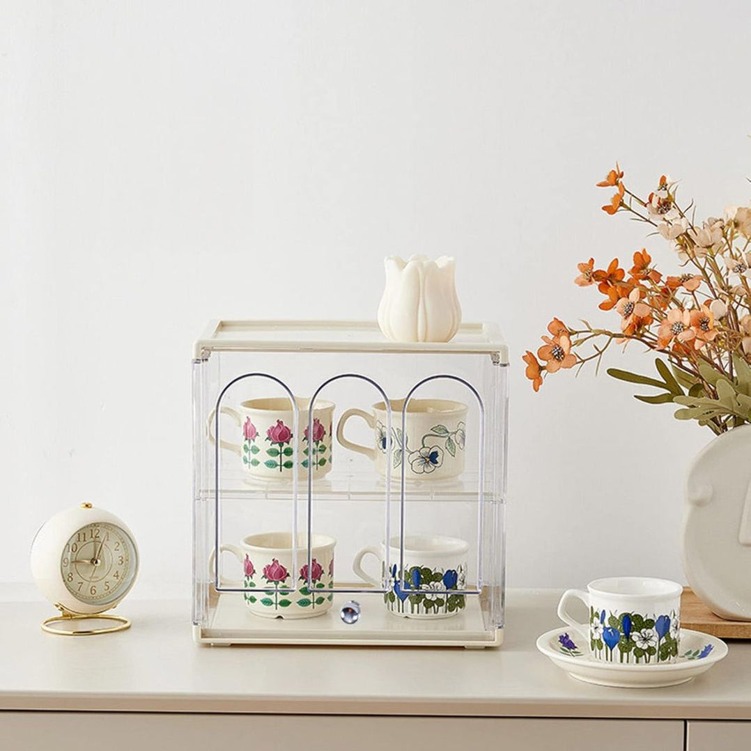 Display Storage Chest Transparent Display Storage Box Figurines Dust Free Casing — The Home ...