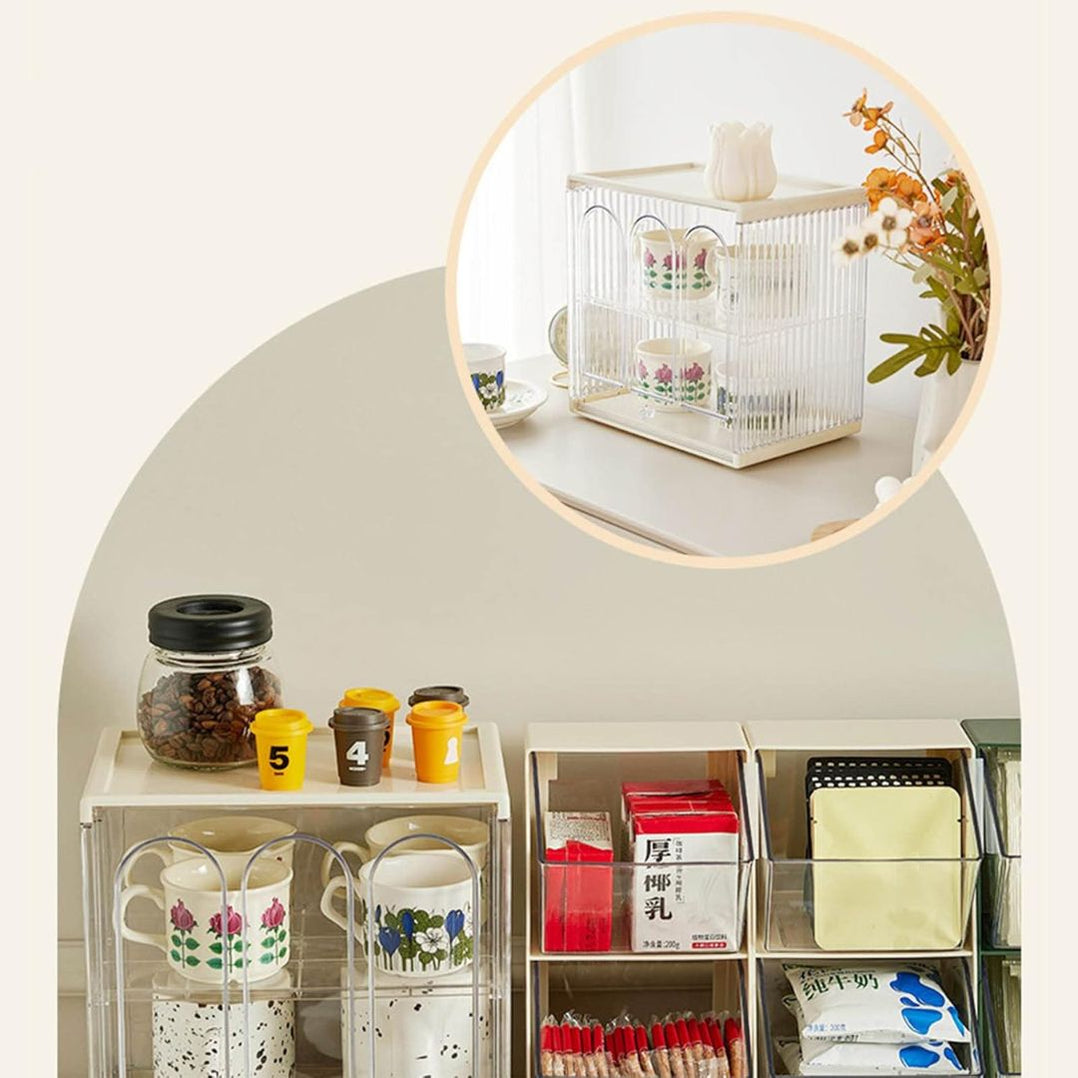 Display Storage Chest Transparent Display Storage Box Figurines Dust Free Casing — The Home ...