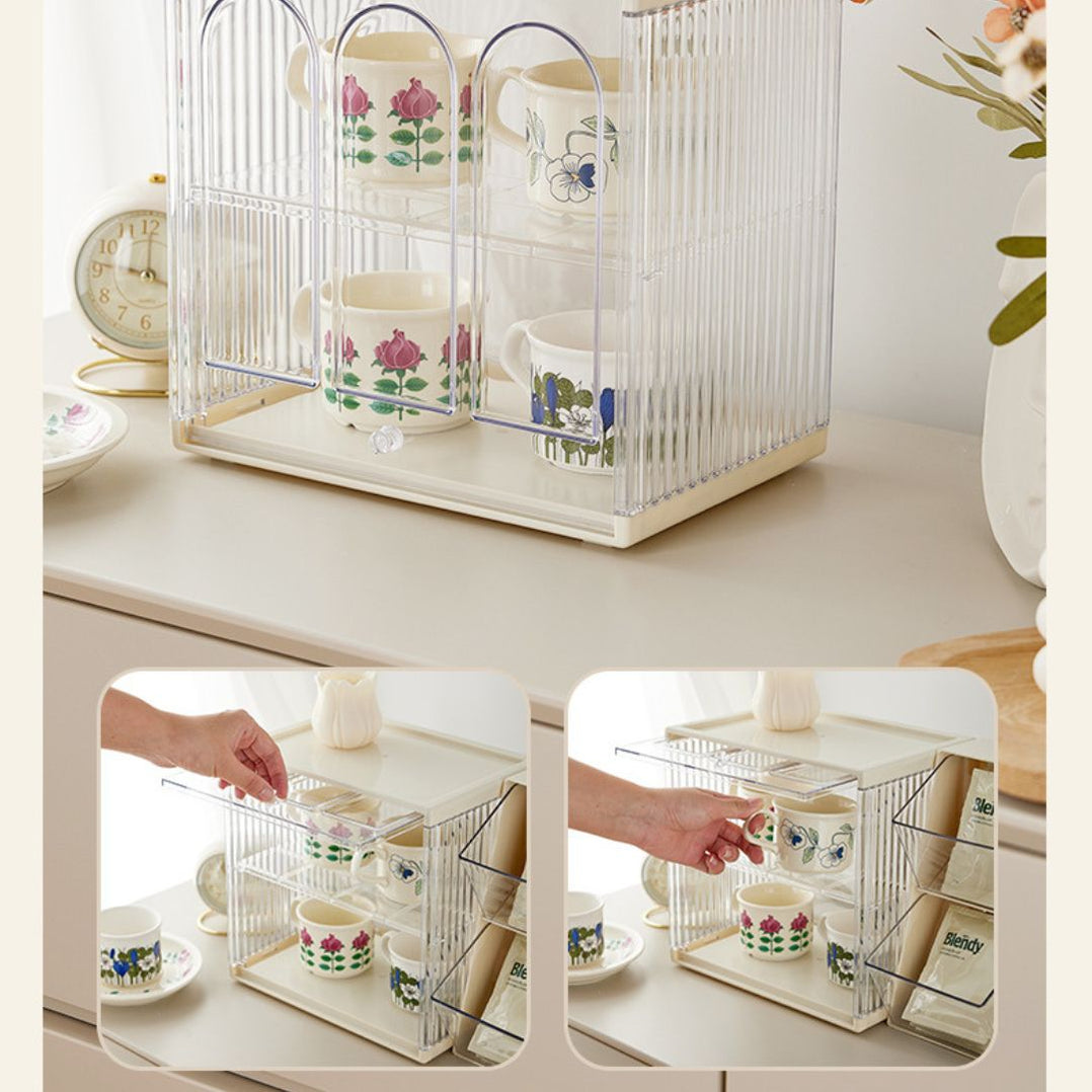 Display Storage Chest Transparent Display Storage Box Figurines Dust Free Casing — The Home ...