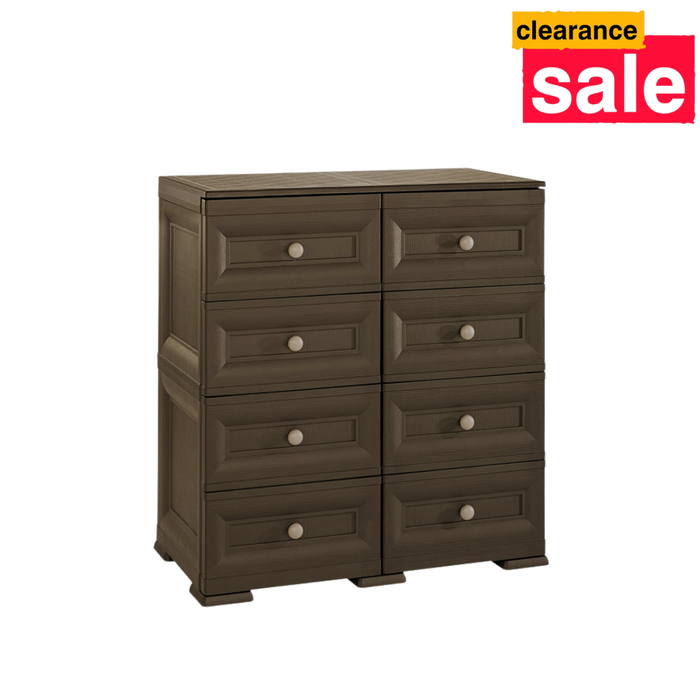 Tonterelli Wide 8 Drawers Unit