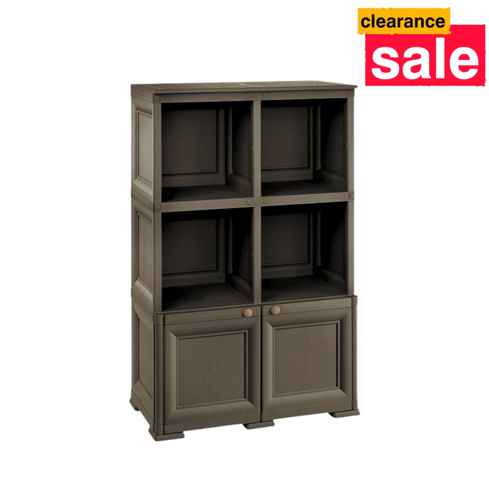 Tonterelli 2 Open Shelves + 1 Door Cabinet Unit