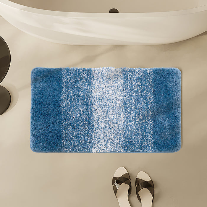 Fluffy Thick Bathroom Non Slip Mat 45 x 65 Small