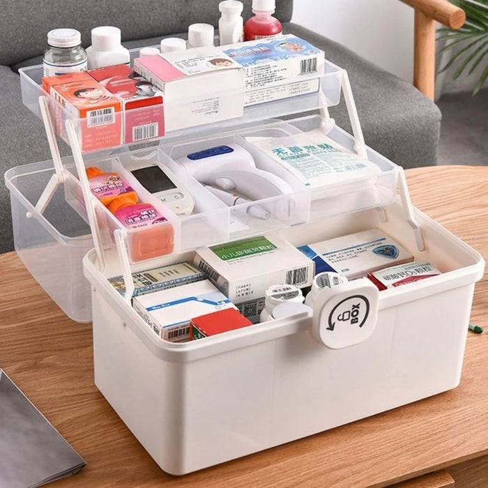 First Aid Medicine Box Multipurpose 3 Tier