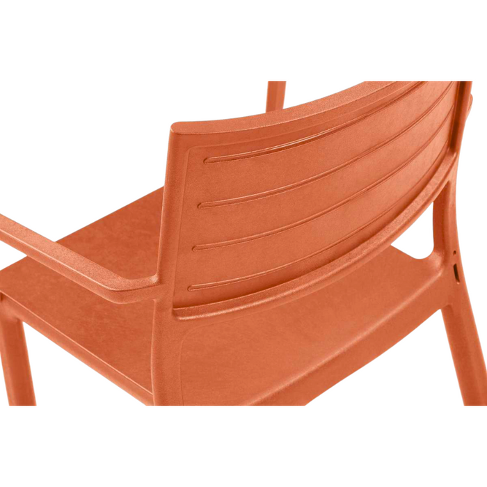 Keter Metaline Chair Terra Orange