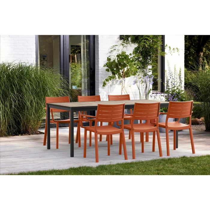 Keter Metaline Chair Terra Orange