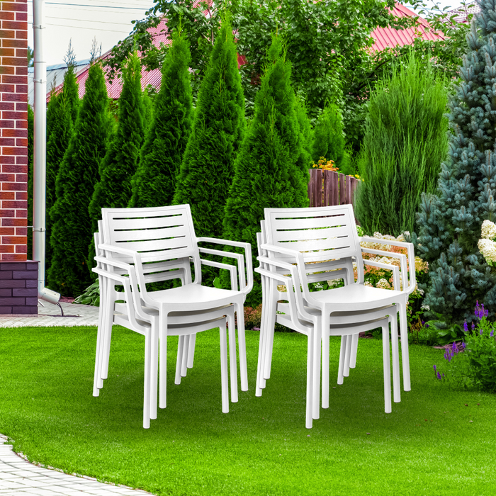Keter Metaline Chair White