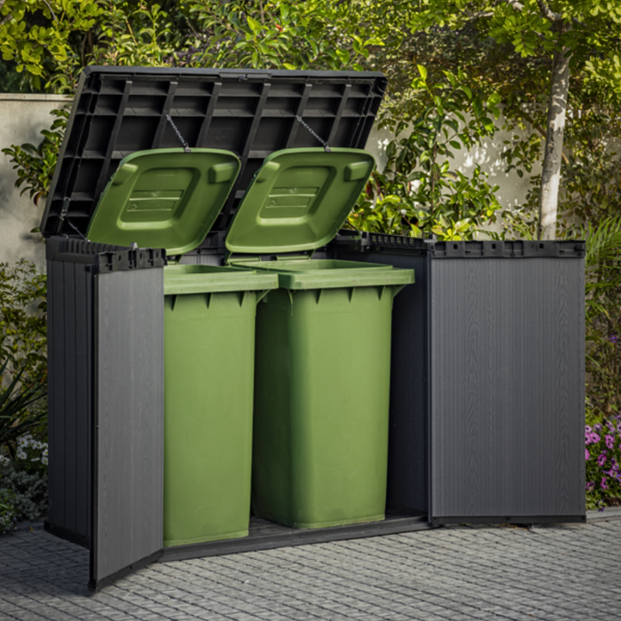 Store It Out Darwin Garden Shed Evo Graphite