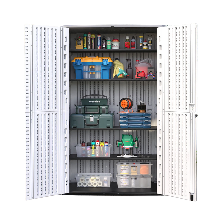 Mason Utility Outdoor Storage Shed + Free Assembly