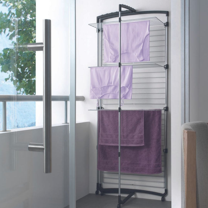 4 Tier Laundry Drier Faro plus 38M Silver
