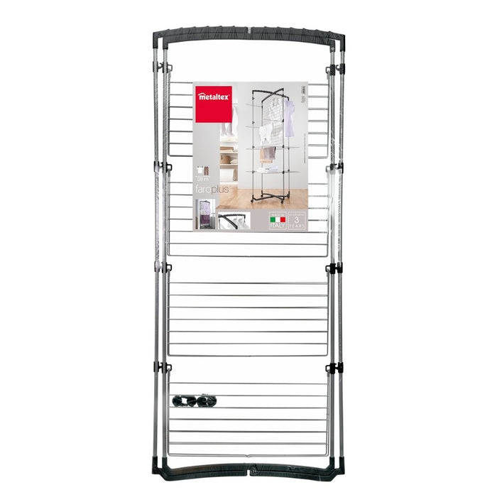 4 Tier Laundry Drier Faro plus 38M Silver