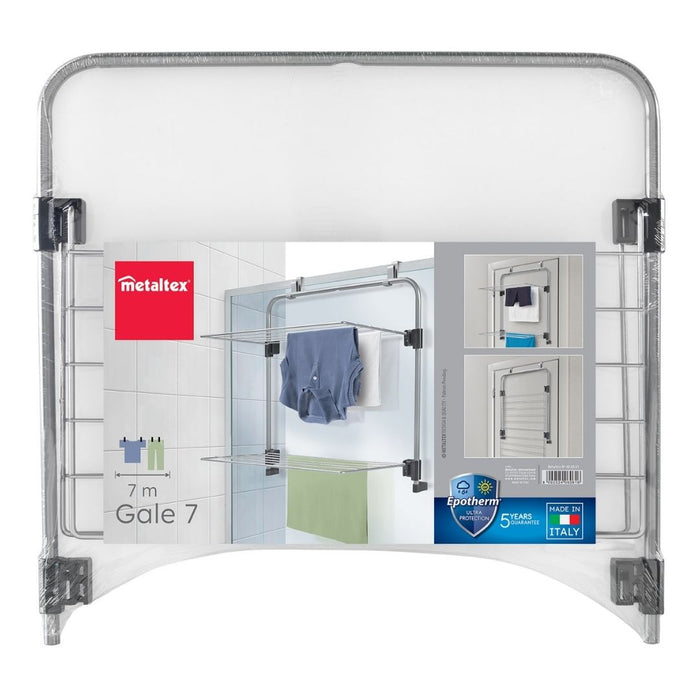 Laundry Drier Holder Gale 7 Silver