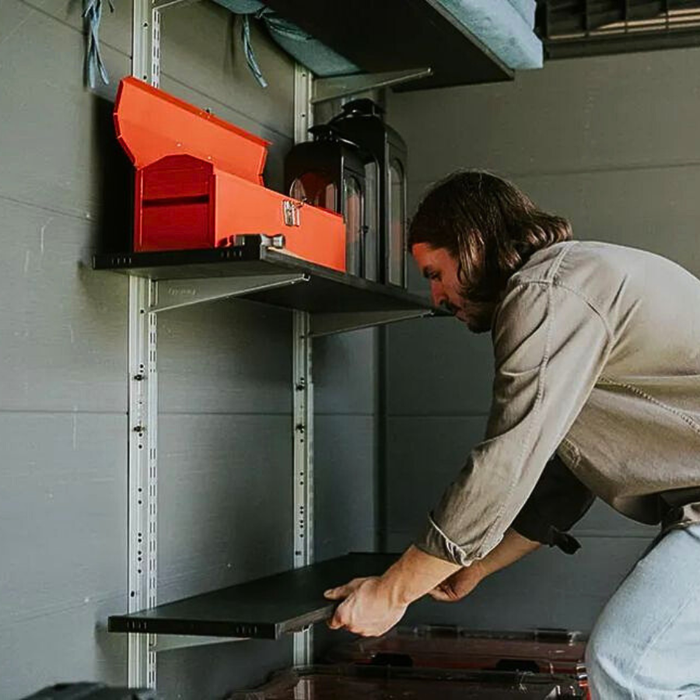 Shelving Kit 70 Black for Keter Garden Shed (Add-On)