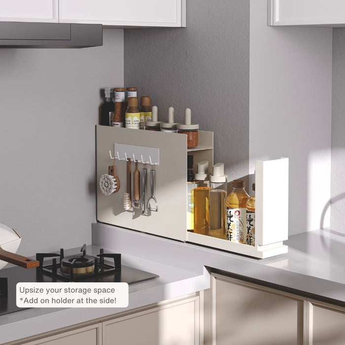 Counter Top Slim Pull-Out Hidden Spice Rack