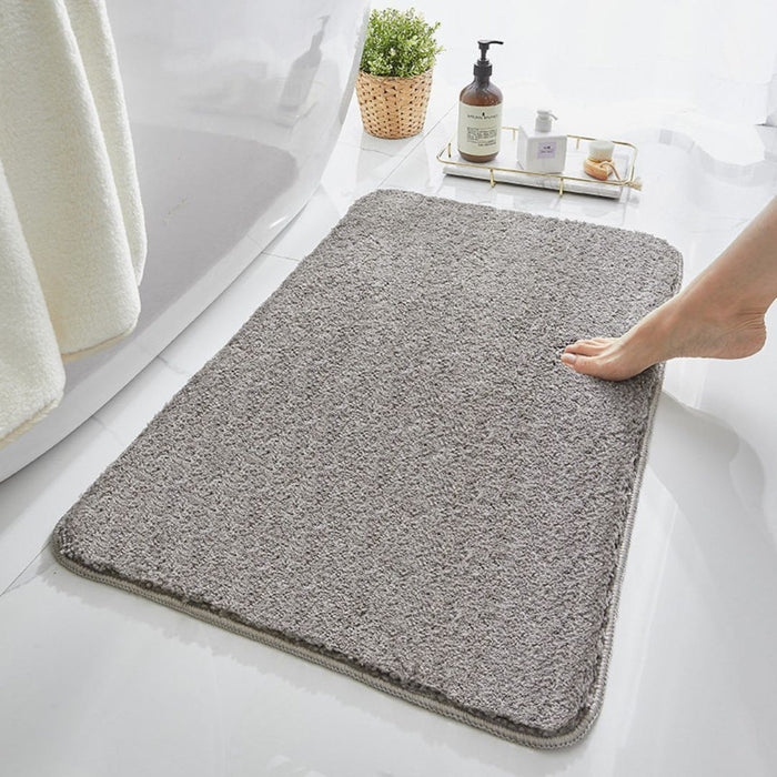 Soft Furry Non Slip Bathroom Rug 50 x 80