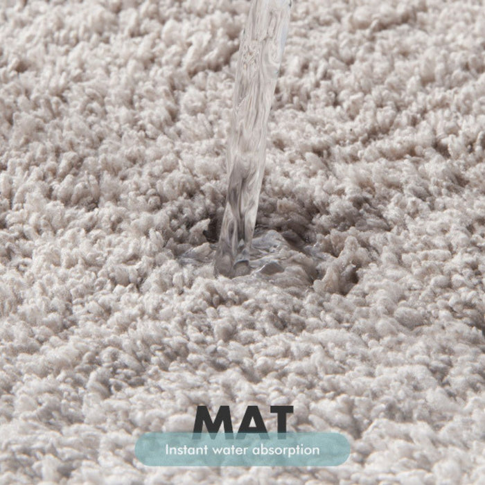 Soft Furry Non Slip Bathroom Rug 50 x 80