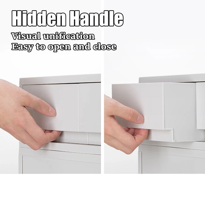 Shiro Stackable Organiser Drawer - Double Grid (3 sizes)