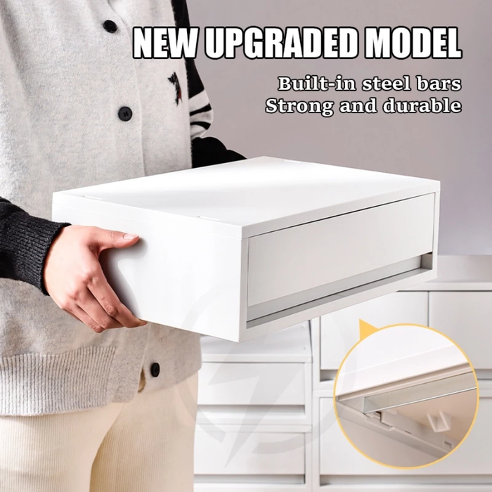 Shiro Stackable Organiser Drawer - Double Grid (3 sizes)