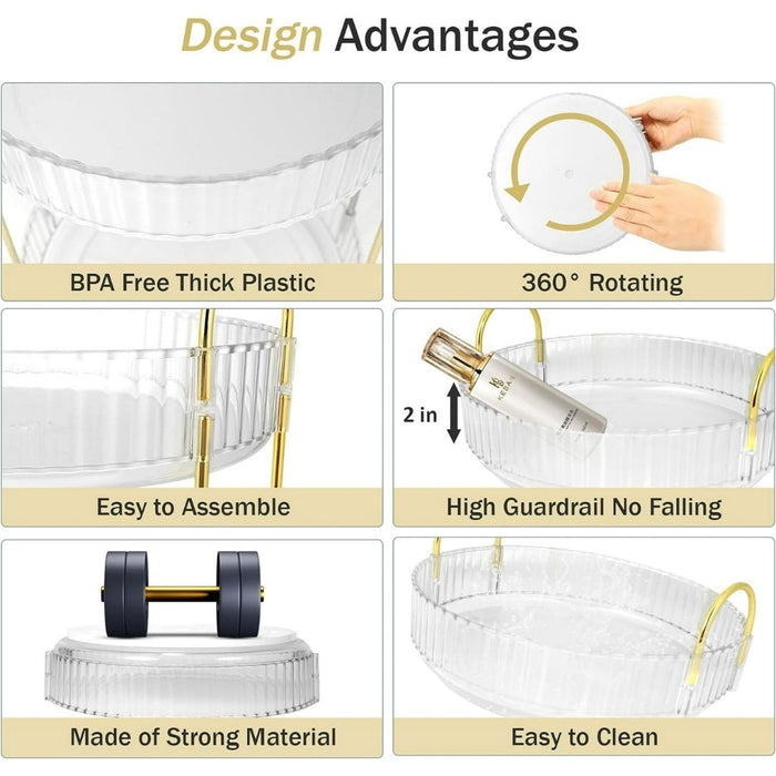 Rotating Makeup Perfume Organiser