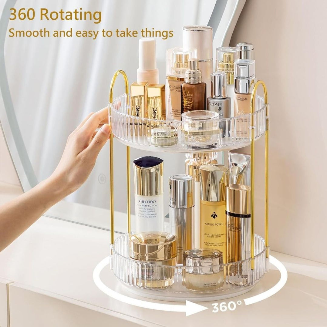 Rotating Makeup Perfume Organiser — The Home Shoppe