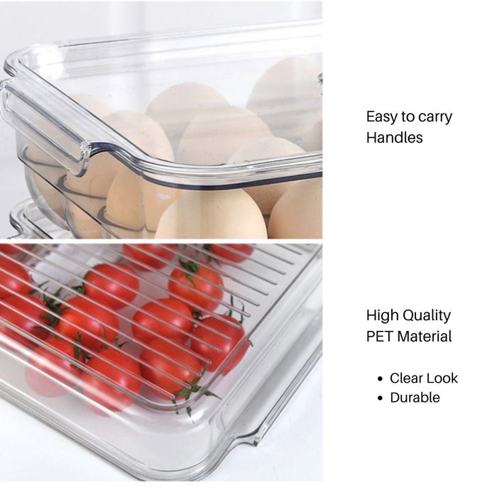 TerraFresh Fridge Stack Refrigerator Storage Box Fresh Food Fridge ...
