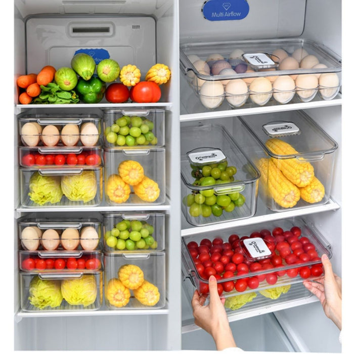Fridge Stack Refrigerator Storage Fresh Box