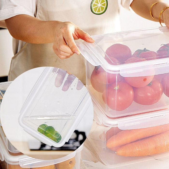 TerraFresh Lock It Round Plastic Food Container