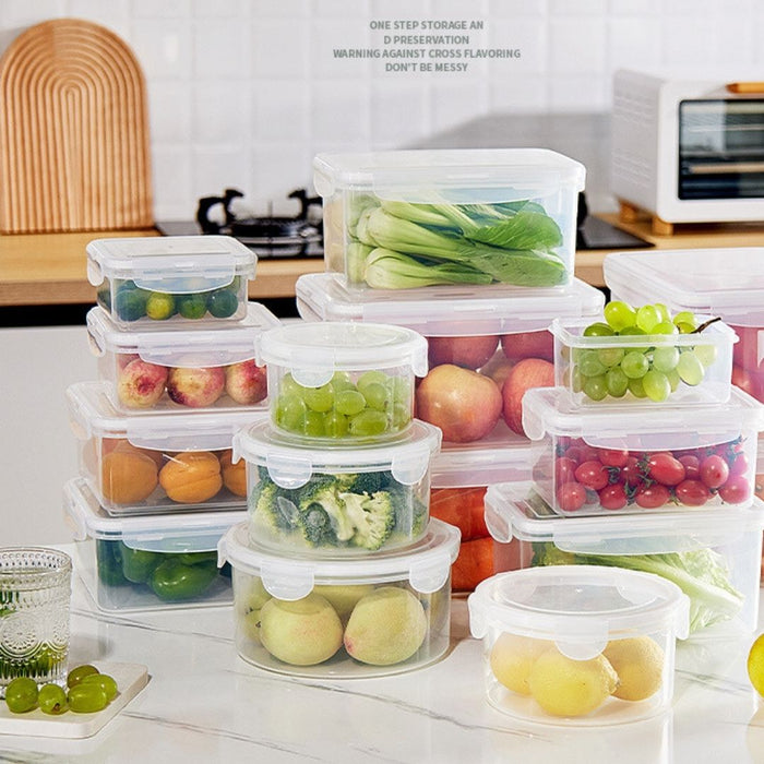 TerraFresh Lock It Rectangle Plastic Food Container