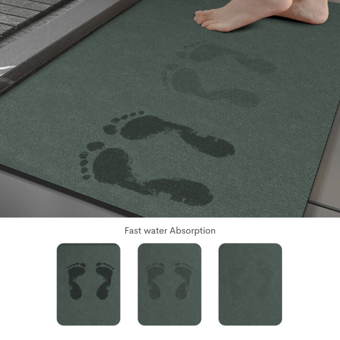 Diatomite Bathroom Non Slip Mat (2 Sizes)