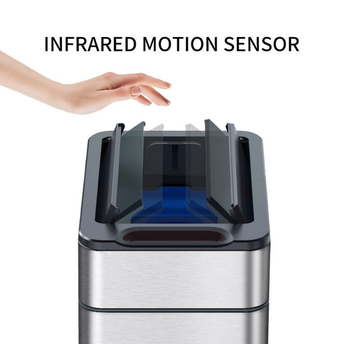 Vista 20L Sliding Lid Smart Sensor Trash Bin