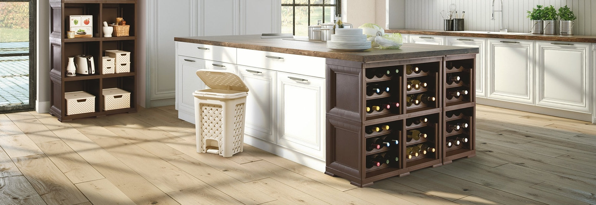 Tonterelli 3 Tier Shelf Bookcase Unit