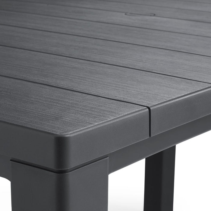 Julie Outdoor Dining Table Graphite 147cm