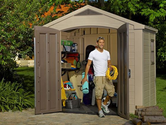 Factor 8 x 6 Shed Outdoor Shed (Free Delivery + Assembly)