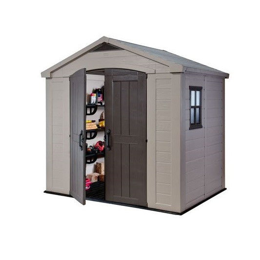 Factor 8 x 6 Shed Outdoor Shed (Free Delivery + Assembly)