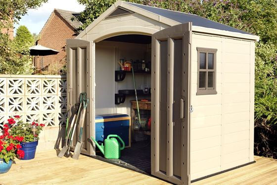 Factor 8 x 6 Shed Outdoor Shed (Free Delivery + Assembly)