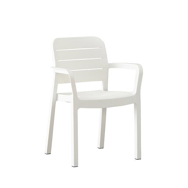 Lima Dining Table 160cm + 4 Tisara Chair Set White