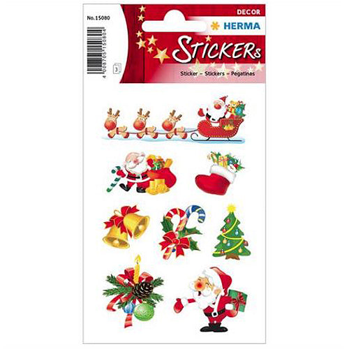 Stickers Christmas Santa Claus (15080)