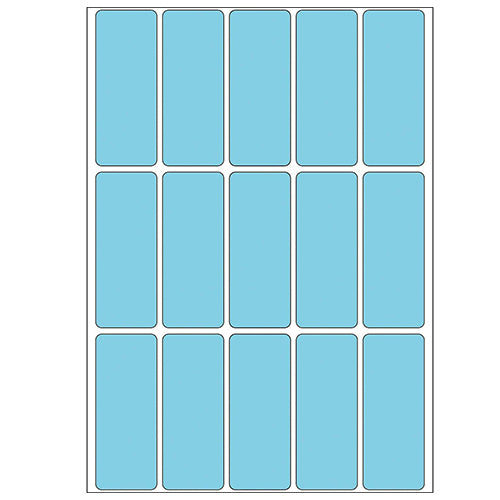 Office Pack Multi-purpose Labels 20 x 50mm Blue (2413)