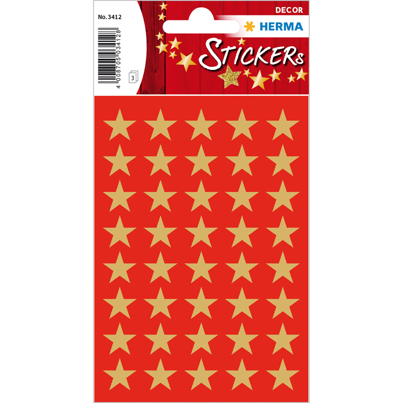 Herma: Blister Pack Gold & Silver Labels