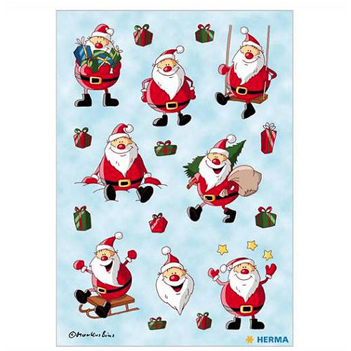 Stickers Christmas Santa Claus (3421)